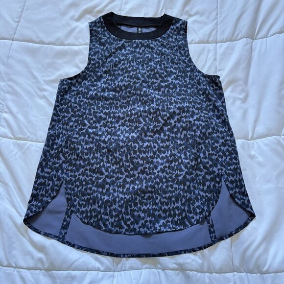 Athleta Tops - Athleta‎ Womens Size XS Spotted Tank Top Sleeveless Round Neck Yoga Activewear